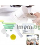Четка за почистване Magic Brush 5в1 - Зареждане с USB